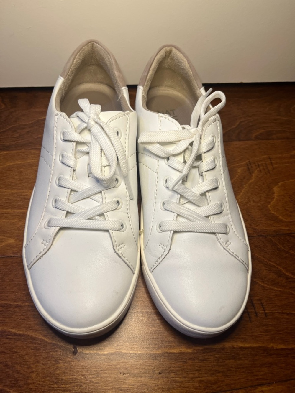 Naturalizer Womens Morrison White/Taupe Leather